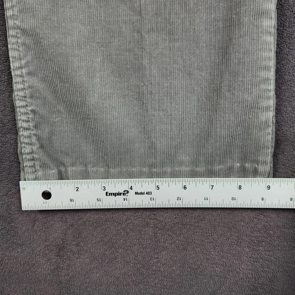 Vintage‎ Levis 517 Corduroy Pants Mens Fits 37x32 Gray Bootcut USA White Tab 80s